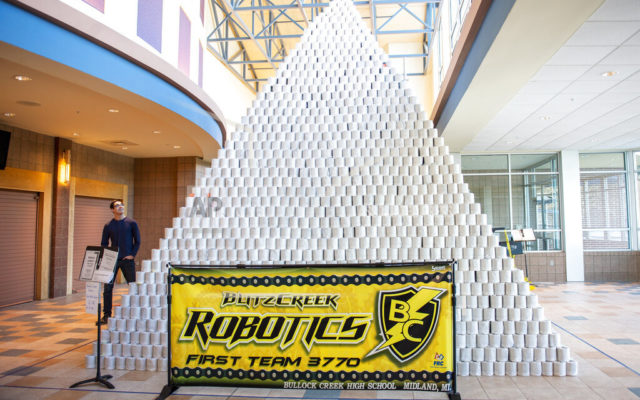 Bullock Creek Students Aim for World Record Toilet Paper Pyramid