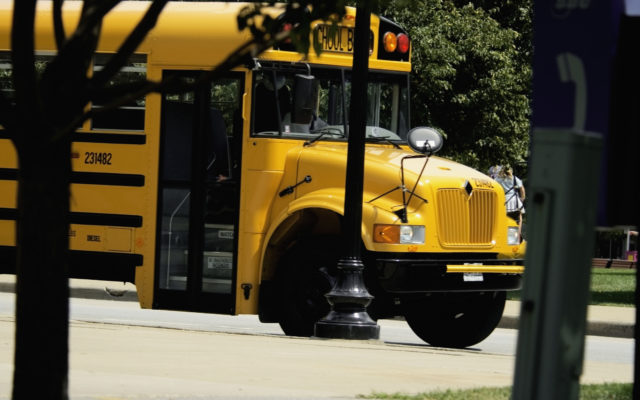 No Injuries in School Bus Crash