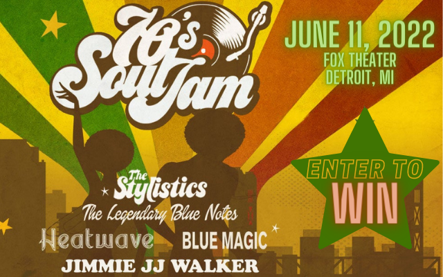 Enter To Win: 70's Soul Jam on June 11