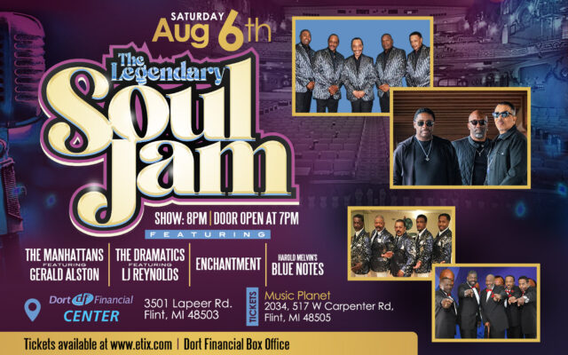 Get Ready for The Legendary Soul Jam with The Manhattans Featuring Gerald Alston & More……..