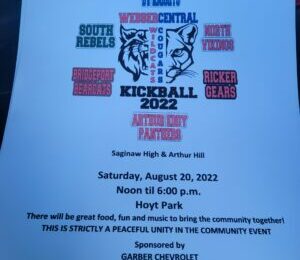 1st Annual Unity In The Community Kickball Game
