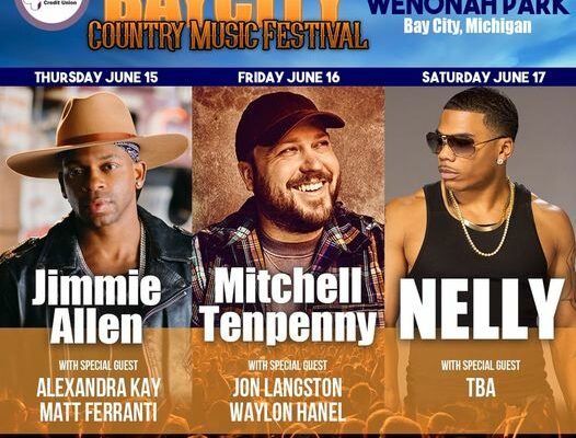 Win tickets to see Nelly at the Bay City Music Festival!