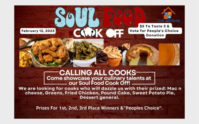The NeighB presents :THE SOUL FOOD COOK OFF!