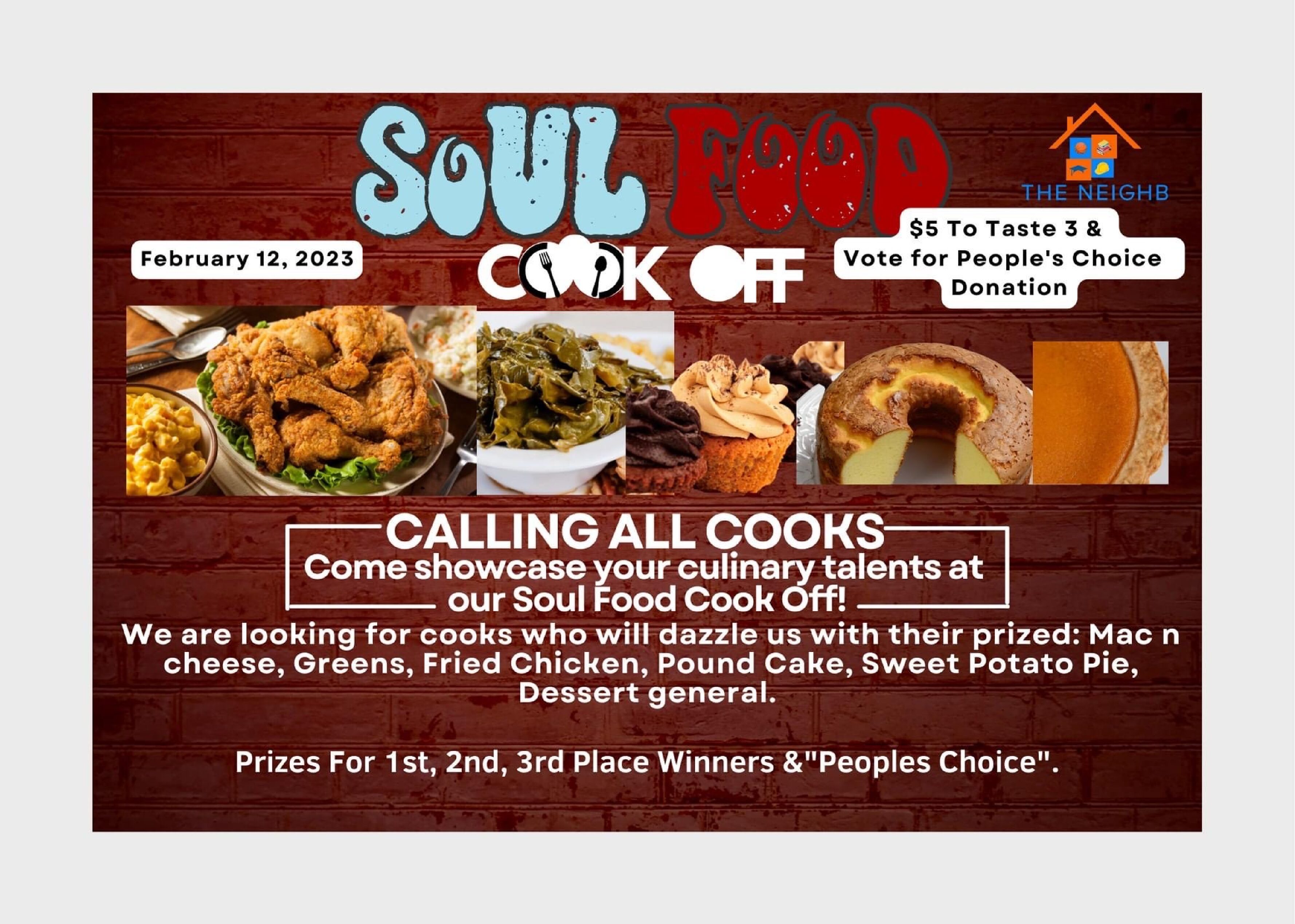 <h1 class="tribe-events-single-event-title">The NeighB presents :THE SOUL FOOD COOK OFF!</h1>