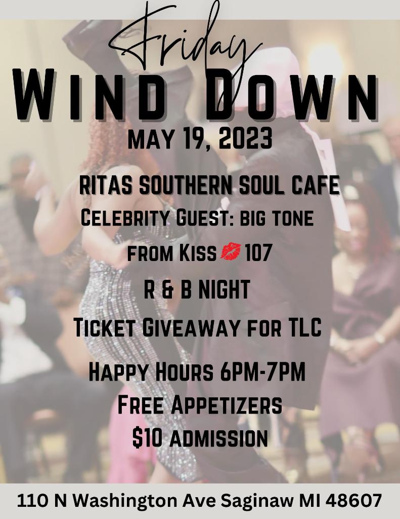 <h1 class="tribe-events-single-event-title">1st and 3rd Friday Kiss Lounge Experience at Rita’s Southern Soul Cafe</h1>