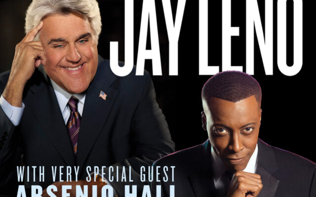 Win Tickets To See Jay Leno and Arsenio Hall at Soaring Eagle Fri. Dec. 8th!
