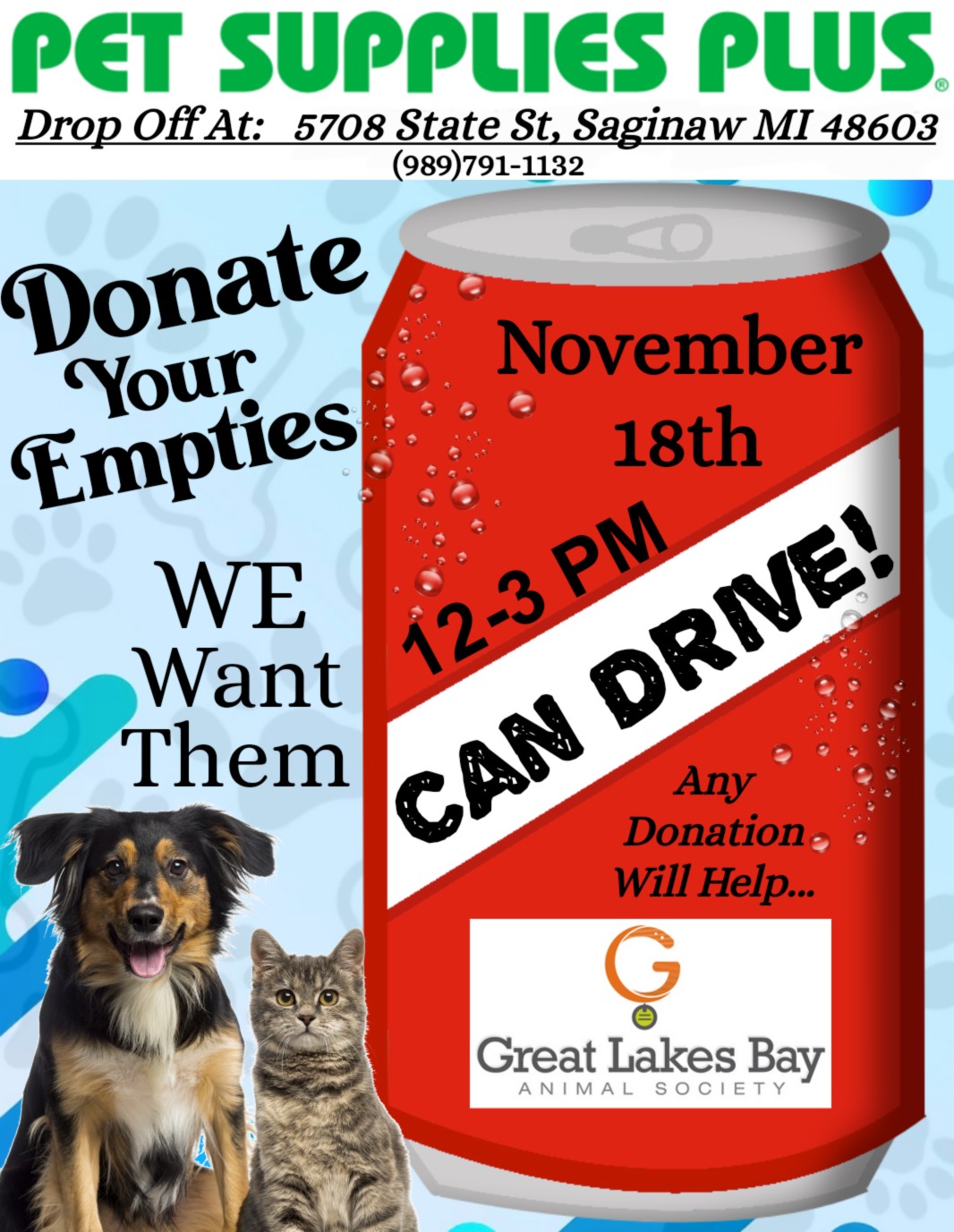 <h1 class="tribe-events-single-event-title">Great Lakes Bay Animal Society Can Drive!</h1>