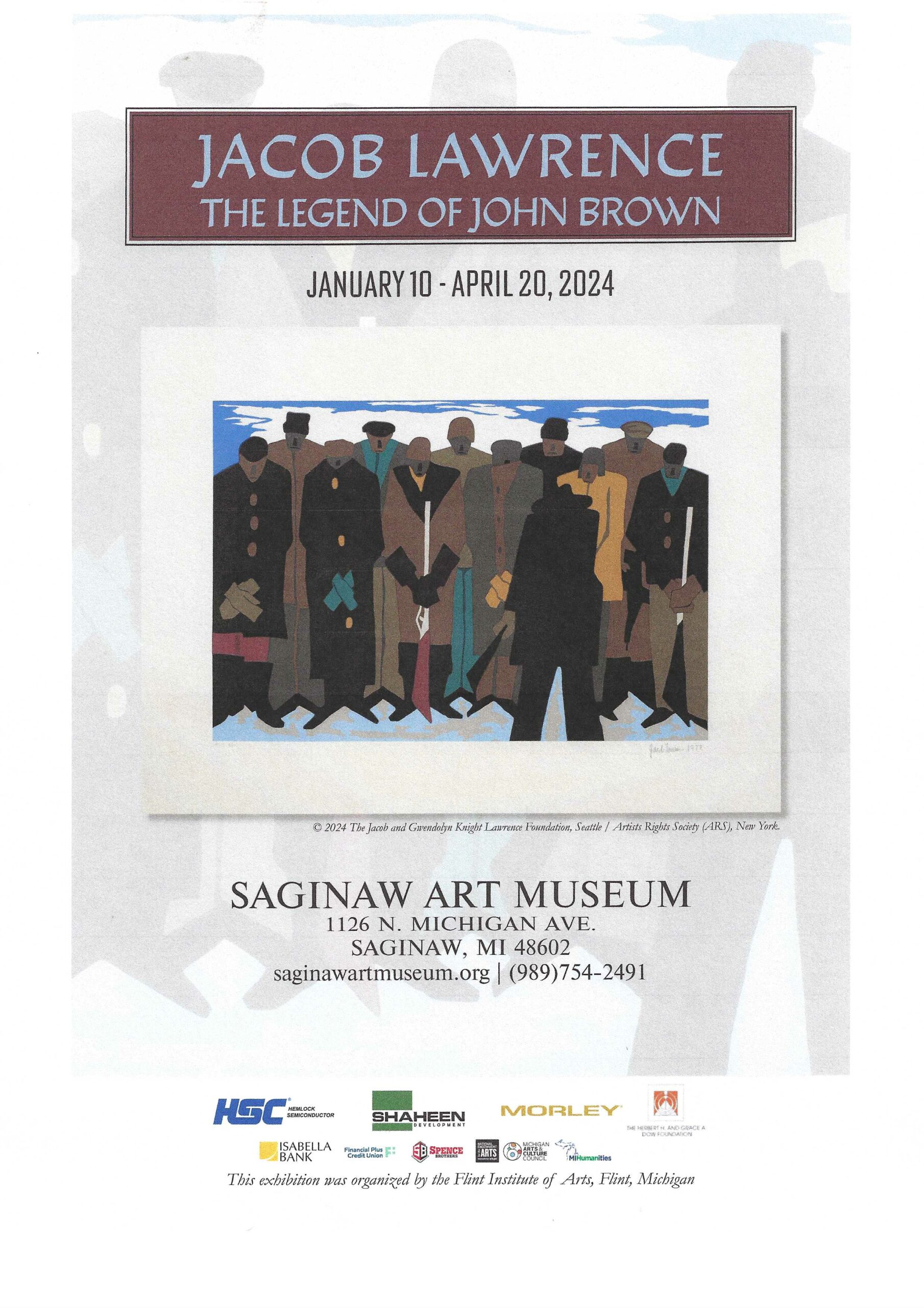 <h1 class="tribe-events-single-event-title">Jacob Lawrence: The Legend Of John Brown</h1>