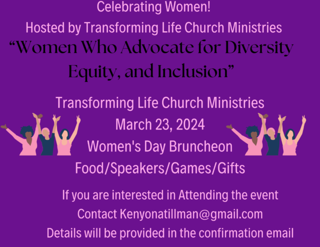 <h1 class="tribe-events-single-event-title">Transforming Life Church Ministries Mother’s Day Bruncheon</h1>