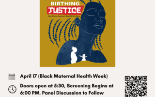 Black Maternal Health Week- Birthing Justice Screening