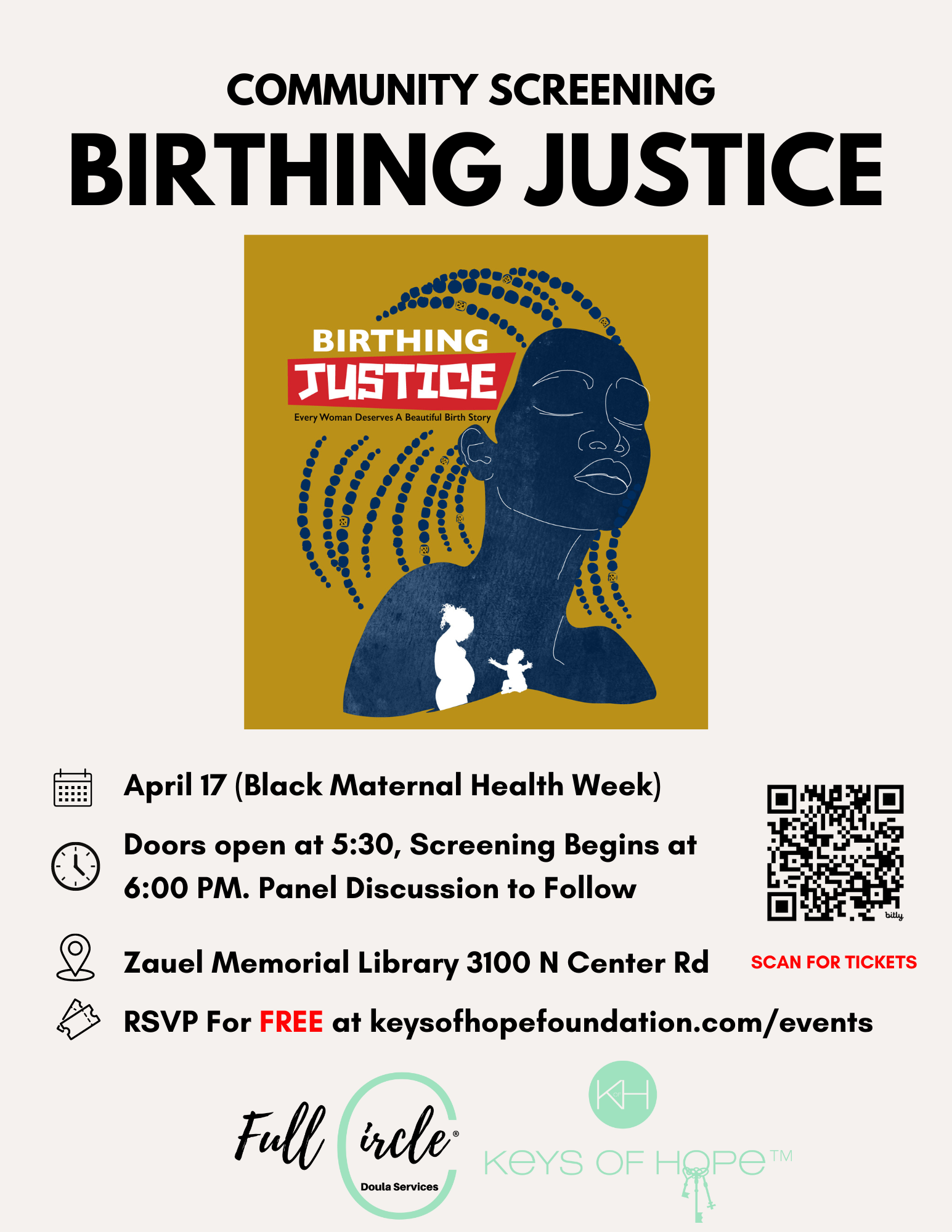 <h1 class="tribe-events-single-event-title">Black Maternal Health Week- Birthing Justice Screening</h1>